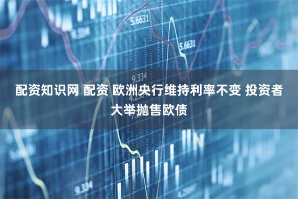 配资知识网 配资 欧洲央行维持利率不变 投资者大举抛售欧债
